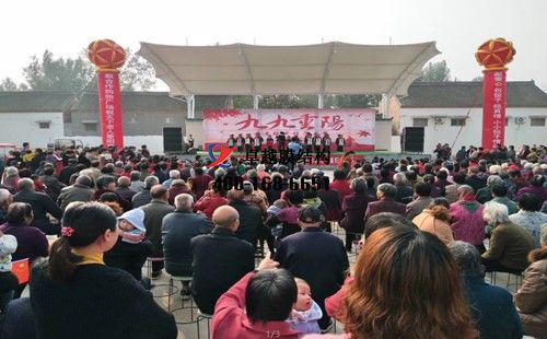 焦作武陟東水寨村<font color='red'>膜結(jié)構(gòu)看臺</font>/舞臺項(xiàng)目工程動態(tài)
