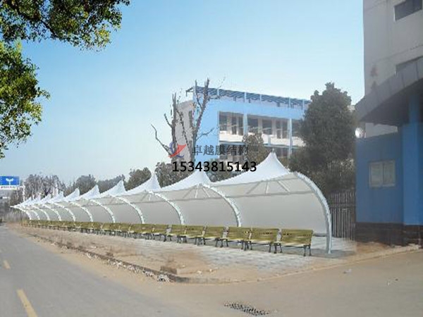 貴港市膜結(jié)構(gòu)雨棚工程設計施工案例 　　